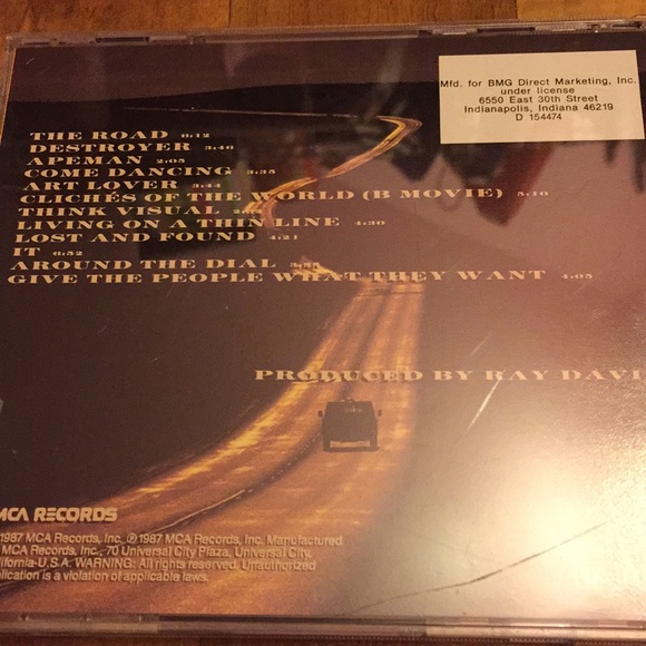 The kinks live cd 1987 - Picture 2 of 3